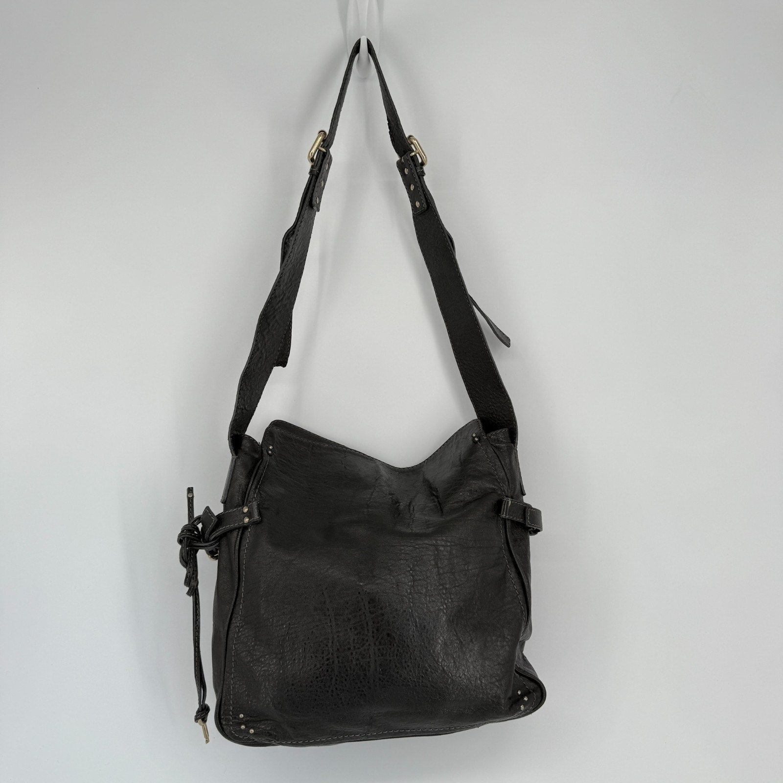 Y2K Chloe Paddington Bag Leather Working Padlock Crossbody Shoulder Authentic