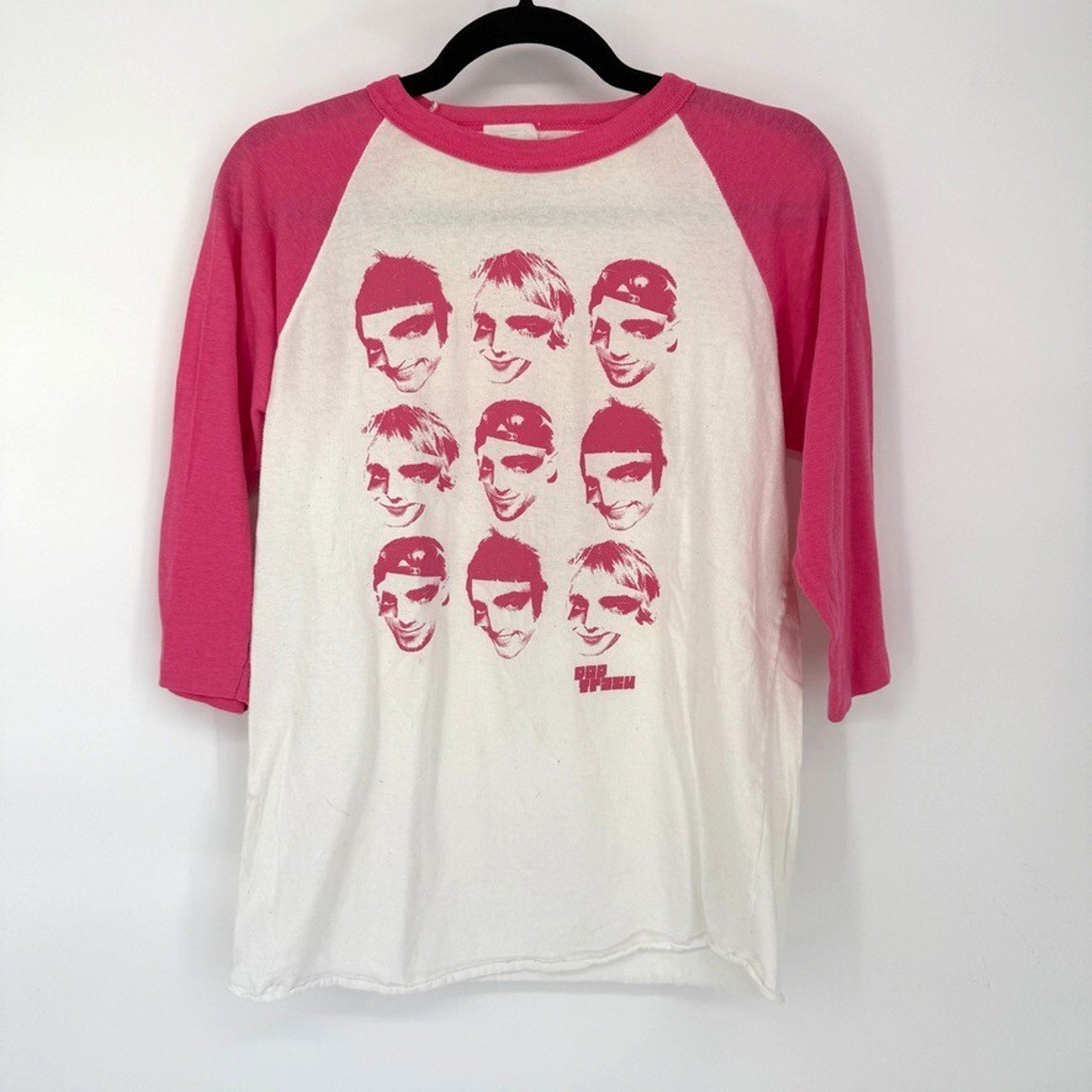 Vtg Mens Duran Duran Pop Trash Album Shirt Raglan Sleeve Band Music Rare Size M
