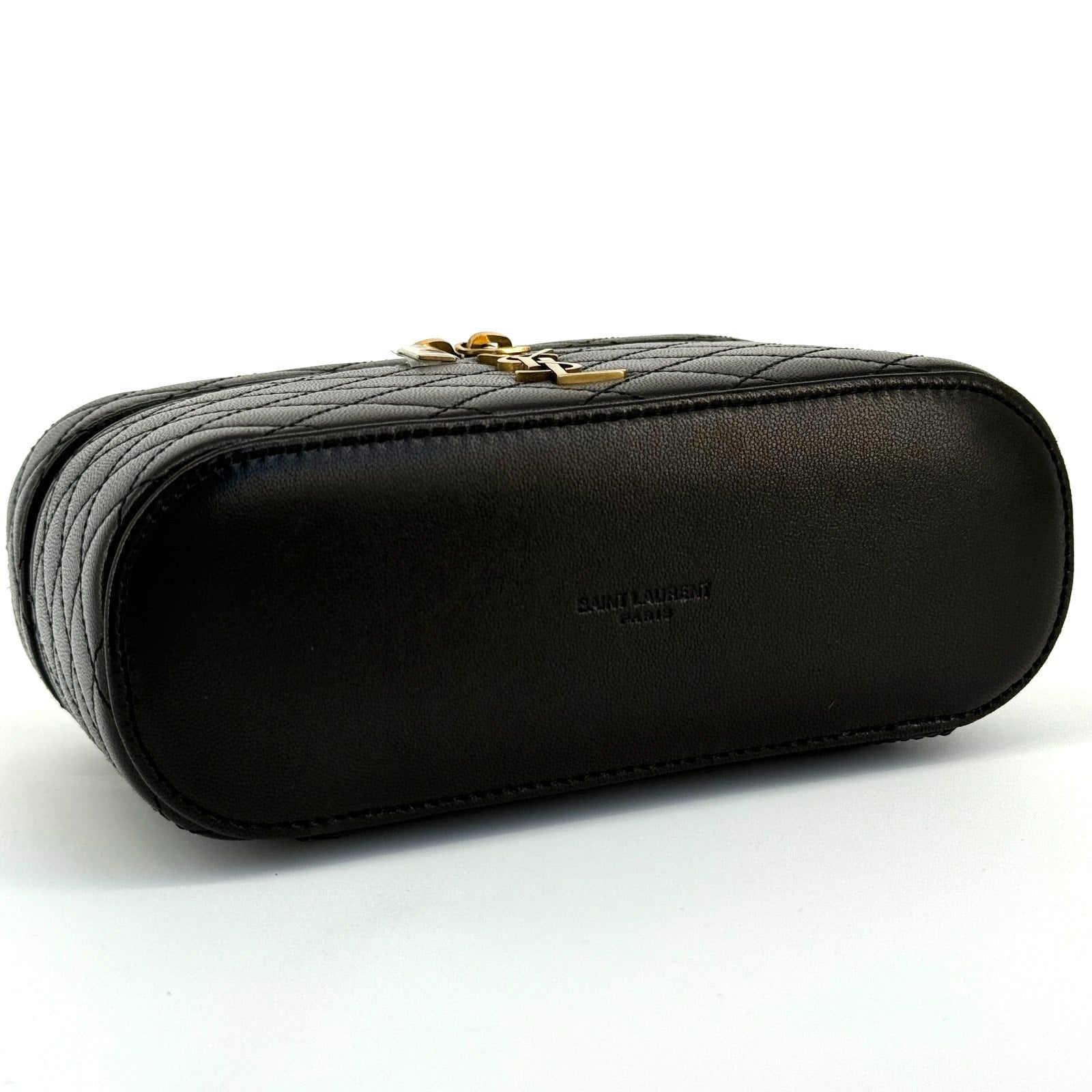 Saint Laurent Vanity Bag Handbag Shoulder Bag 2 Way Gaby Mini Lambskin Designer