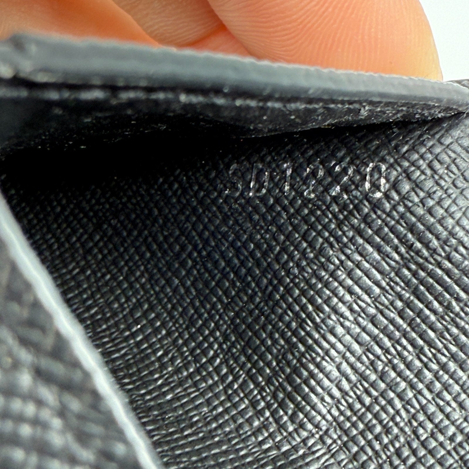 Louis Vuitton Pocket Organizer de Poche Card Case Monogram Eclipse Wallet Mens