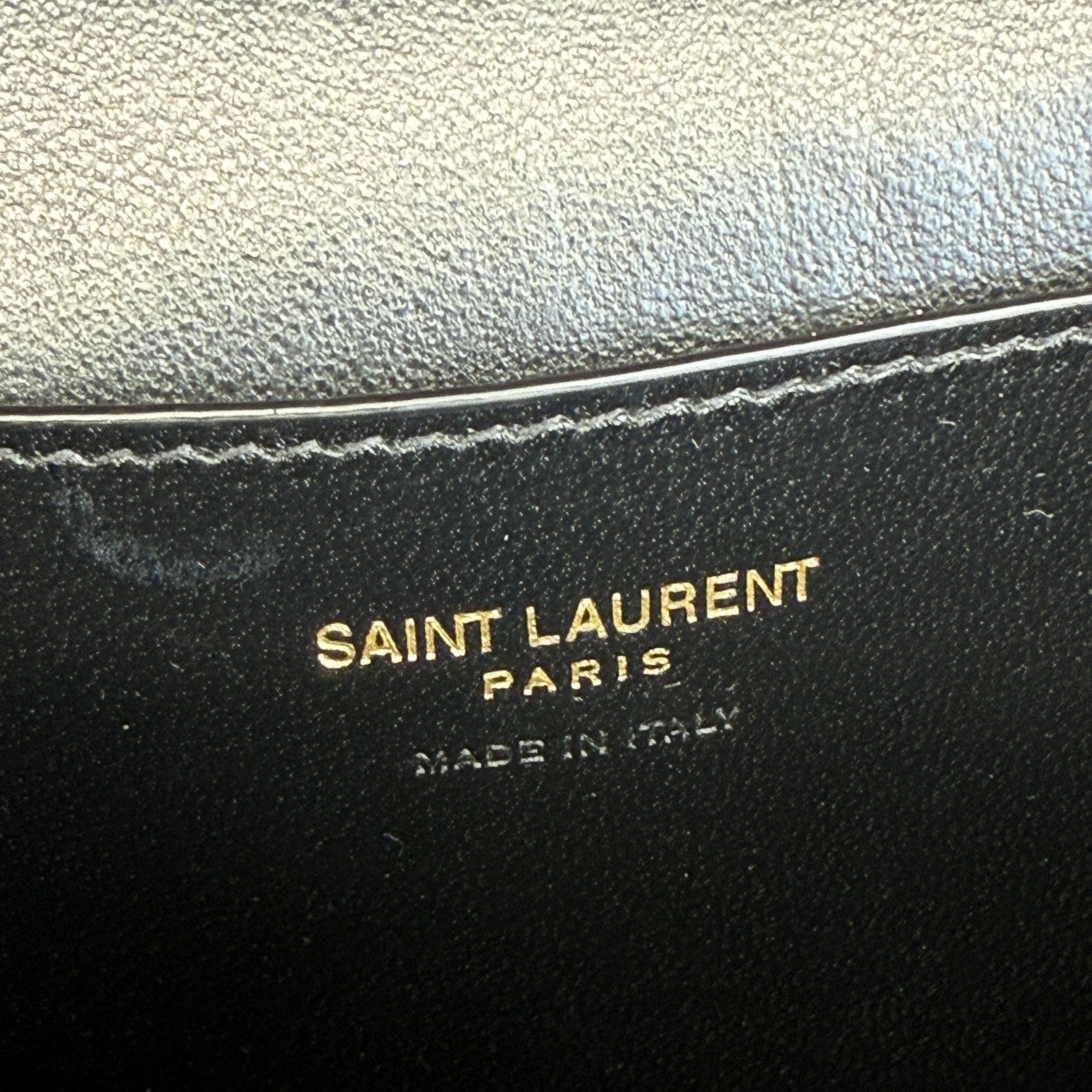 Saint Laurent Vanity Bag Handbag Shoulder Bag 2 Way Gaby Mini Lambskin Designer