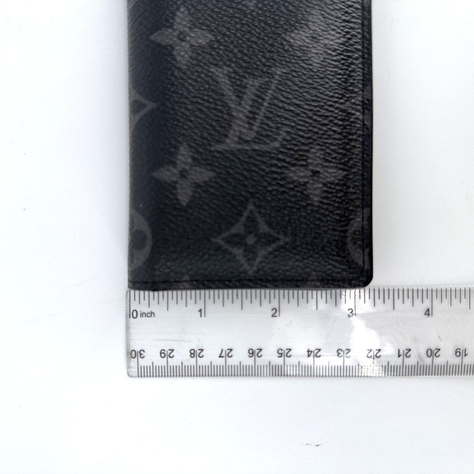 Louis Vuitton Pocket Organizer de Poche Card Case Monogram Eclipse Wallet Mens