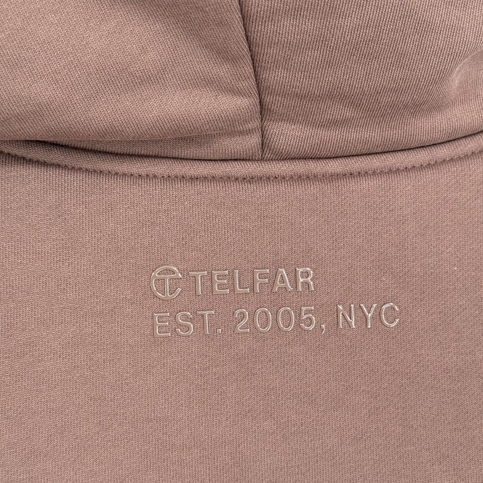 Telfar x Moose Knuckles Puffer Coat Brown Down Long Hooded Jacket XS/S Unisex