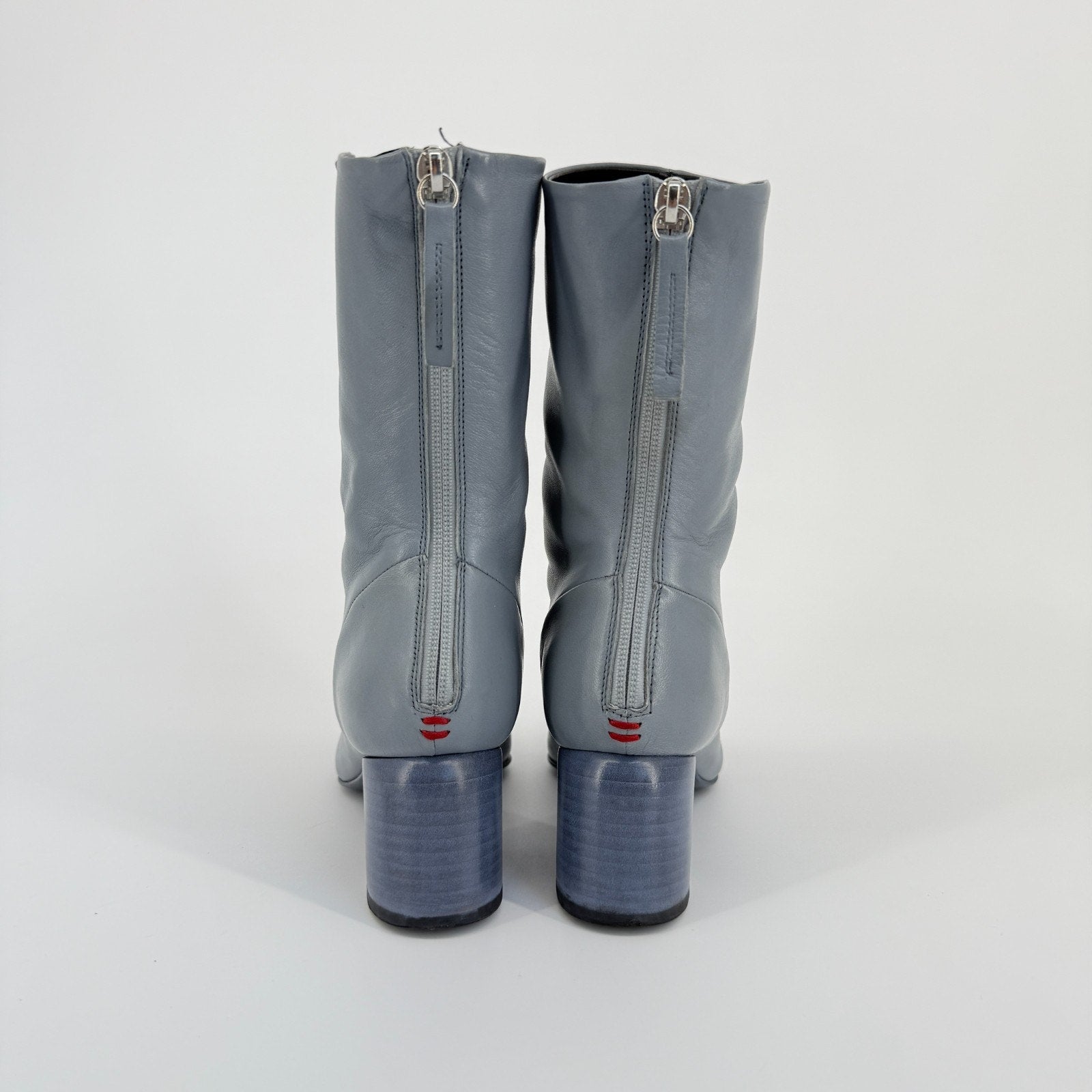 Halmanera Rain06 Baron Anice Boots Size 39 Italy Pointed Toe Heels Minimalist