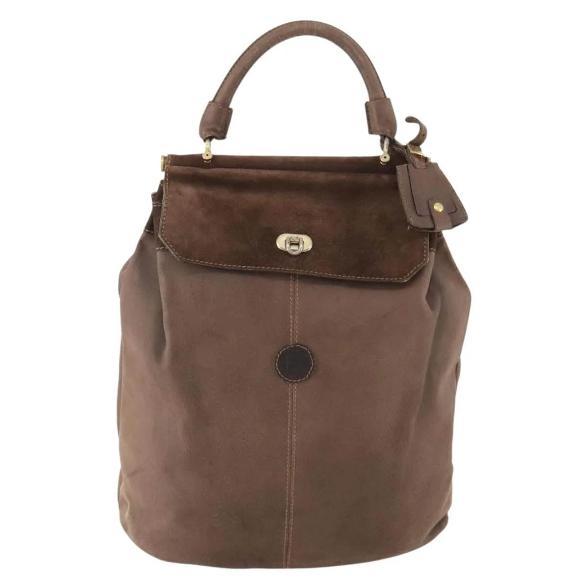 Fendi Suede Shoulder Bag