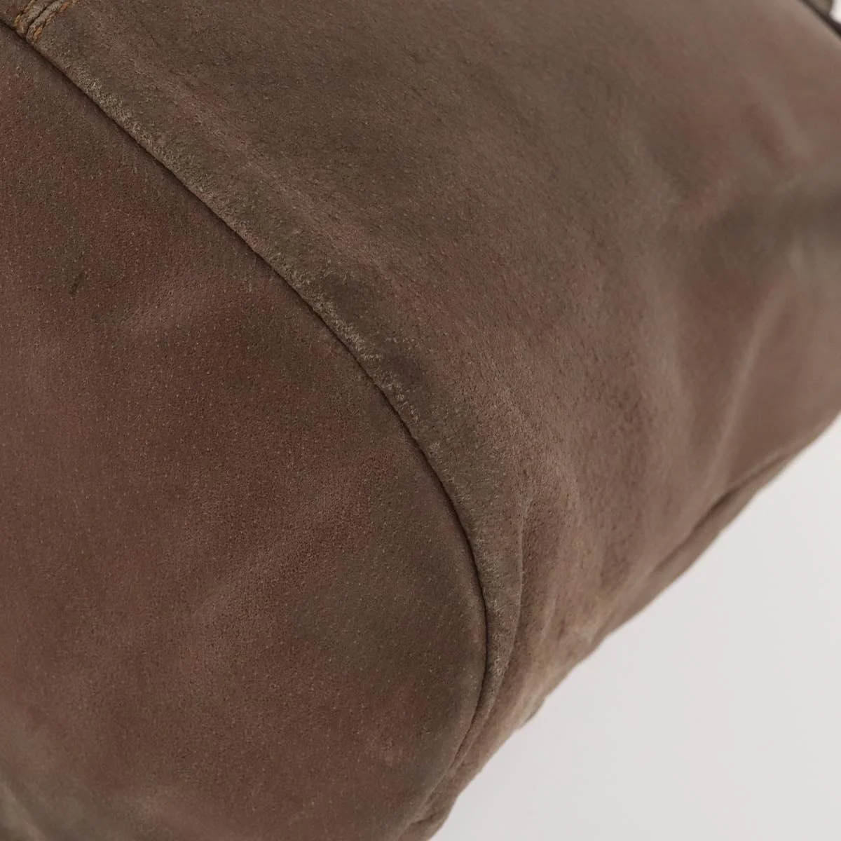 Fendi Suede Shoulder Bag