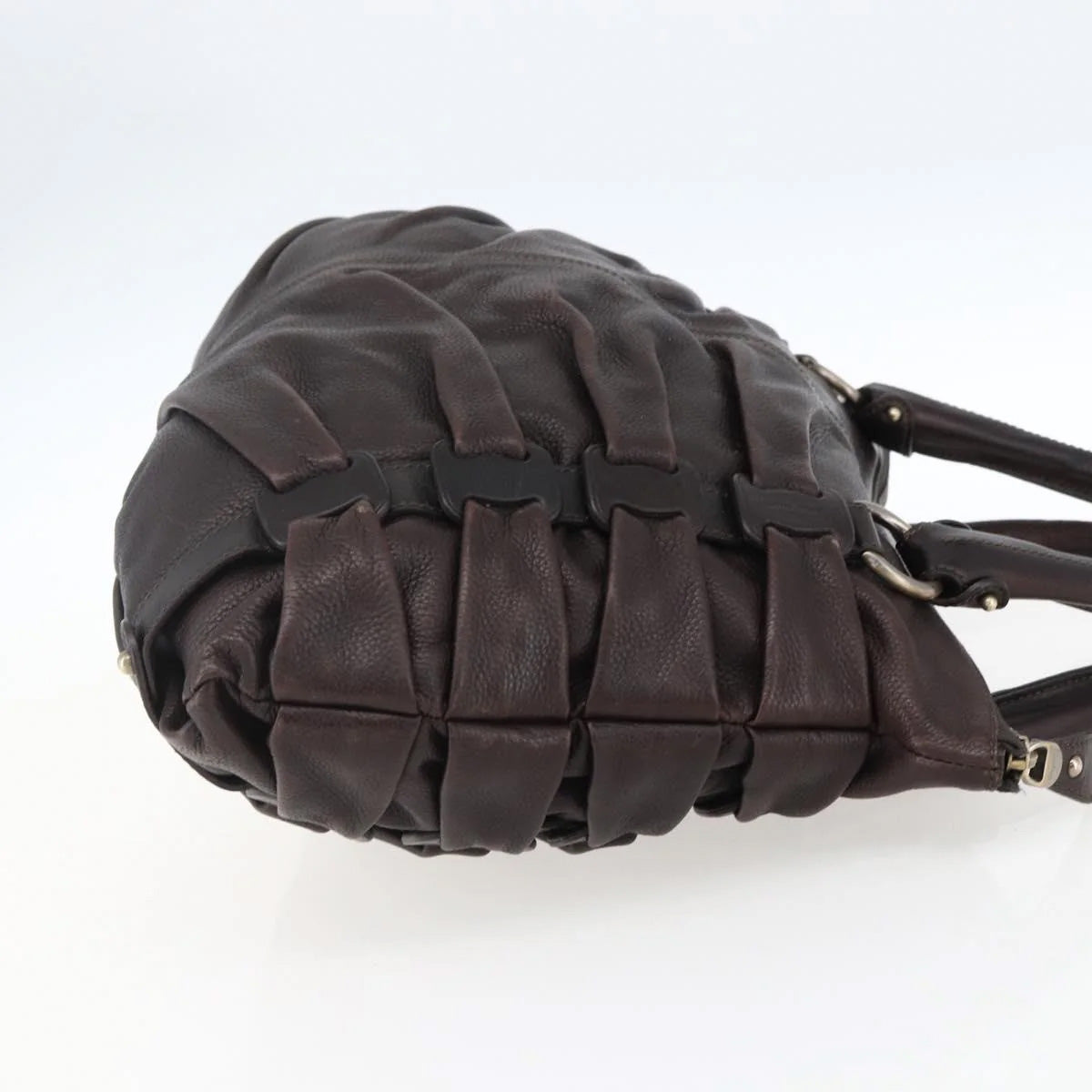 Salvatore Ferragamo Ruched Shoulder Bag