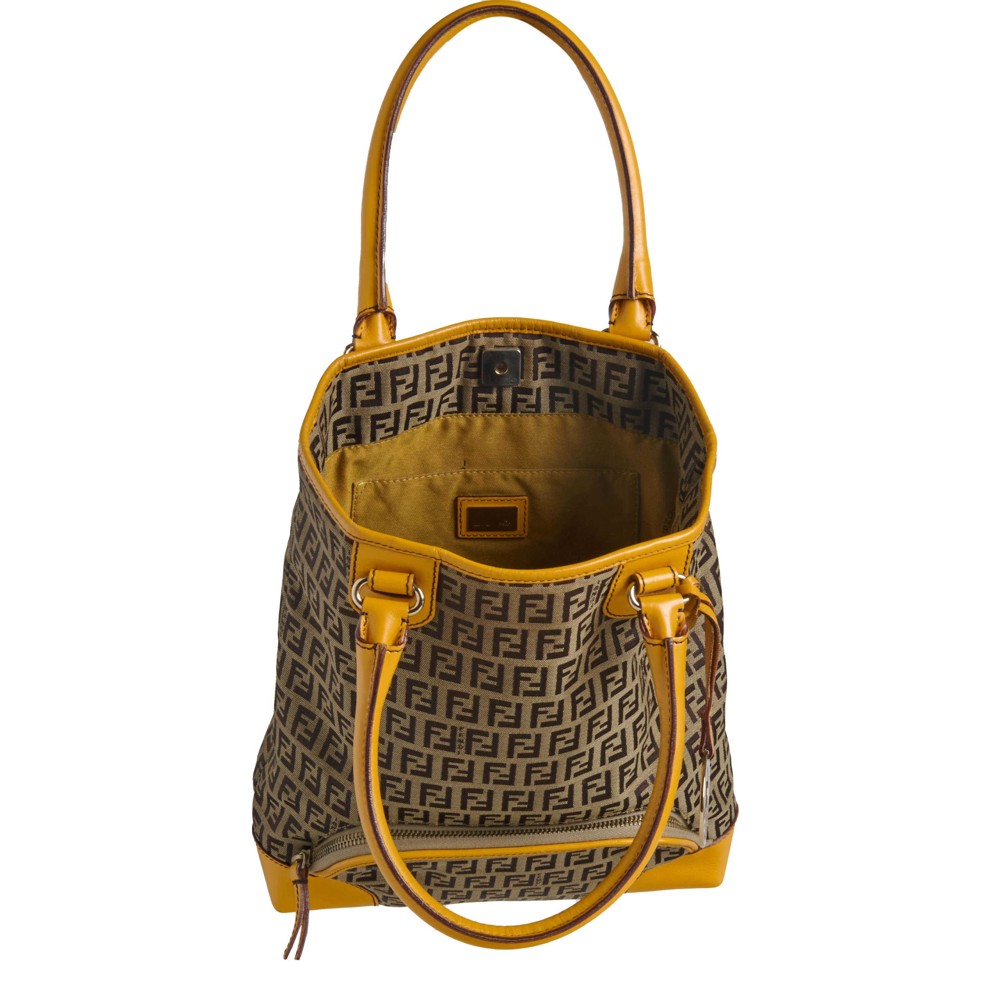 Fendi Zucca Canvas Tote Bag