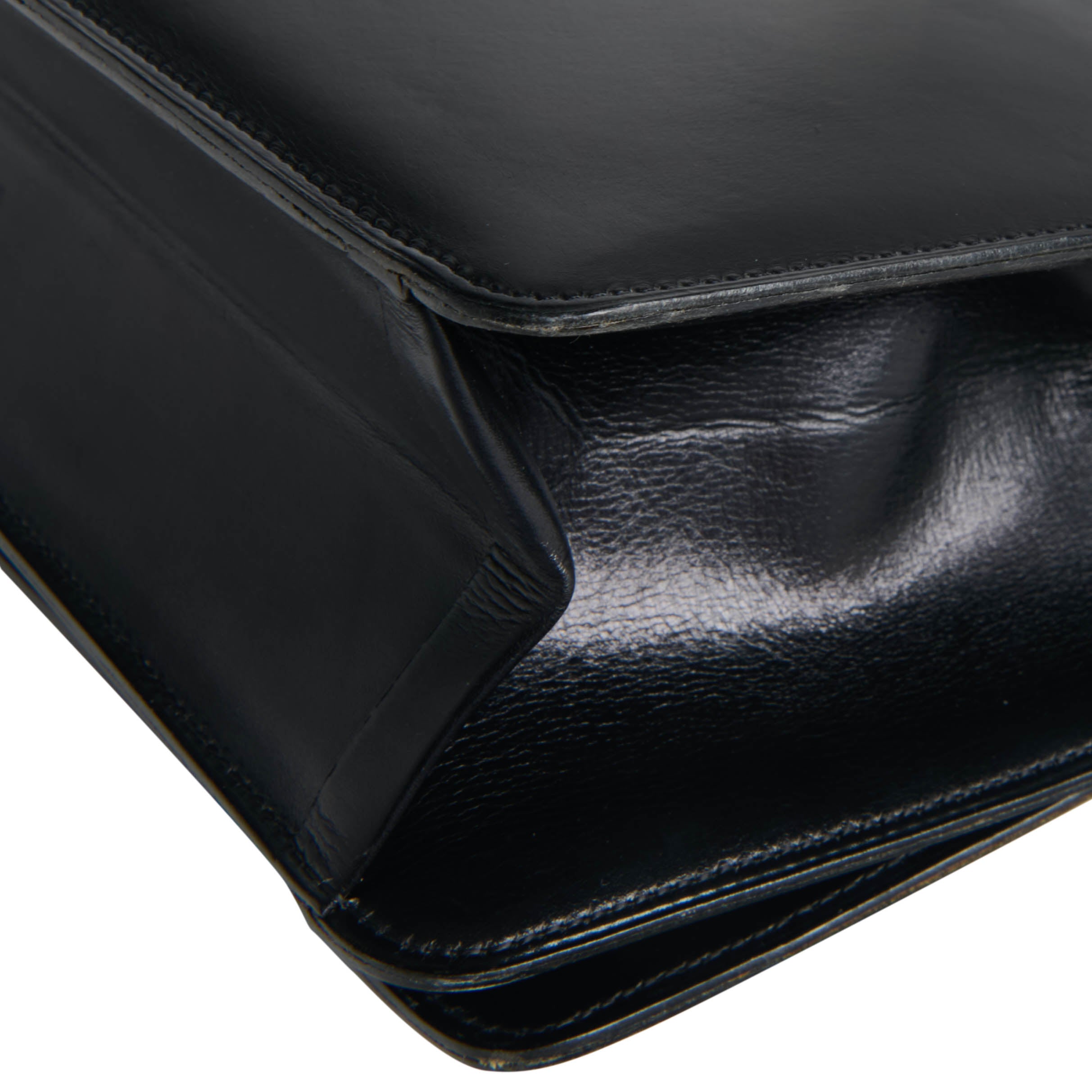 Christian Dior Black Leather Shoulder Bag