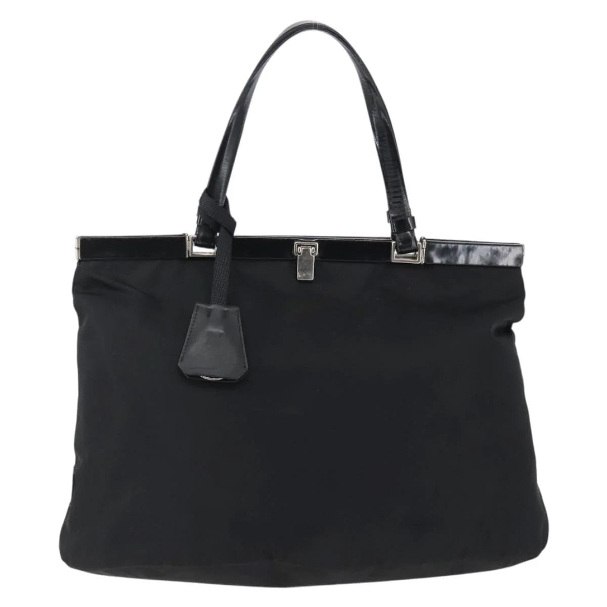 Prada Tessuto Frame Tote