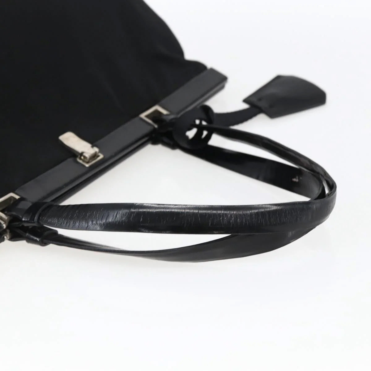 Prada Tessuto Frame Tote