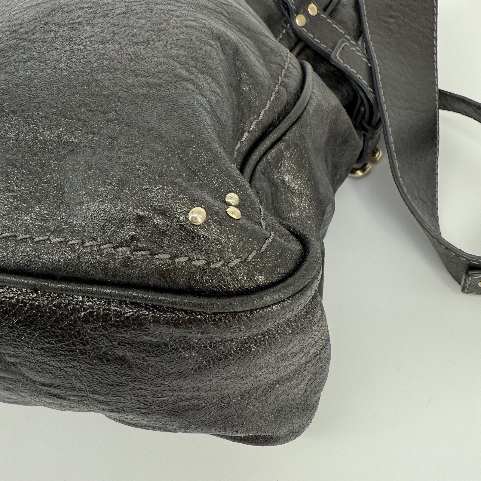Y2K Chloe Paddington Bag Leather Working Padlock Crossbody Shoulder Authentic