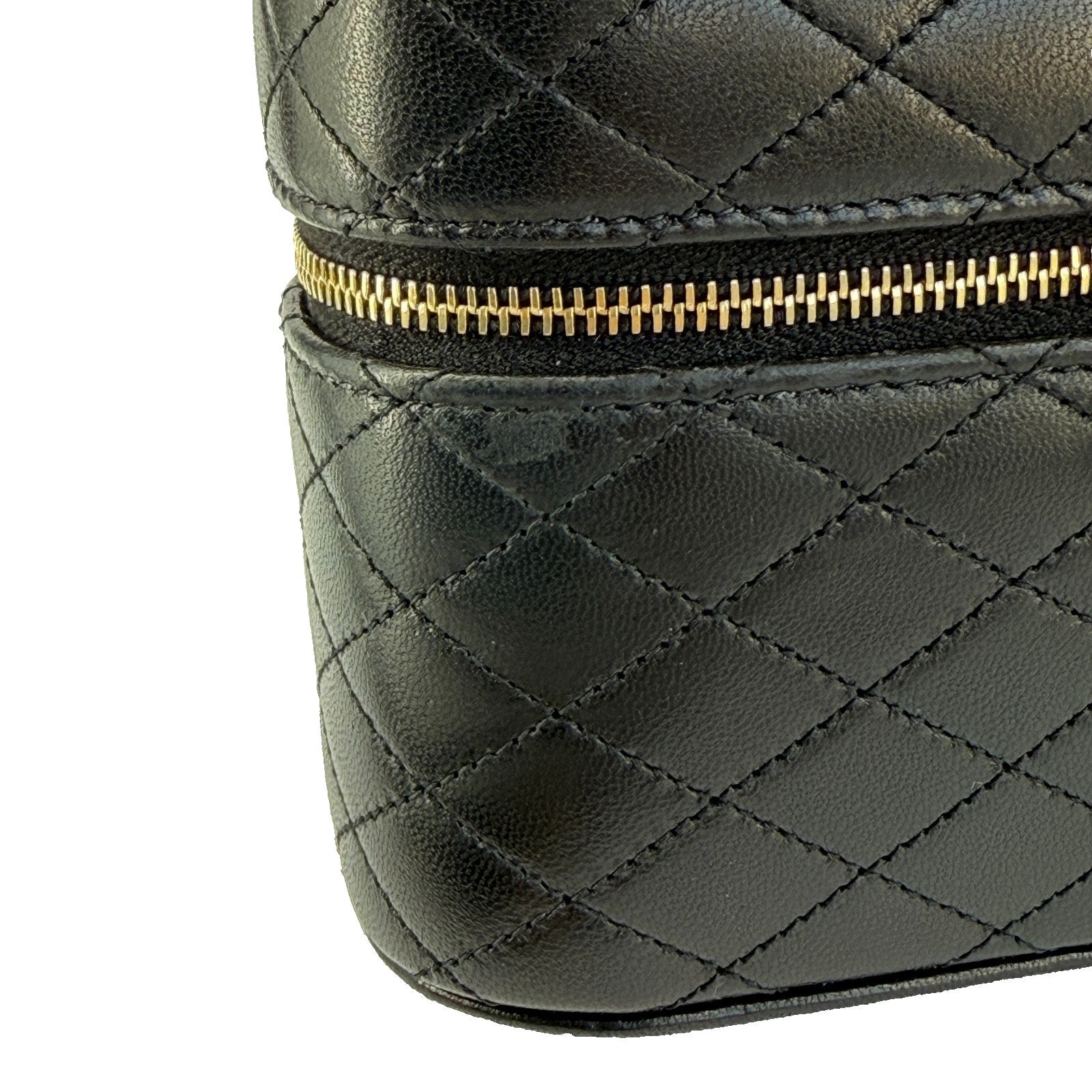 Saint Laurent Vanity Bag Handbag Shoulder Bag 2 Way Gaby Mini Lambskin Designer