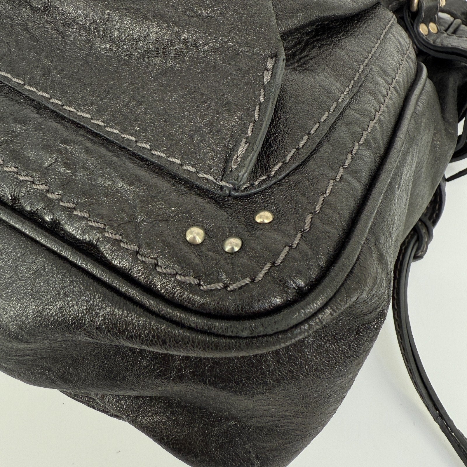 Y2K Chloe Paddington Bag Leather Working Padlock Crossbody Shoulder Authentic