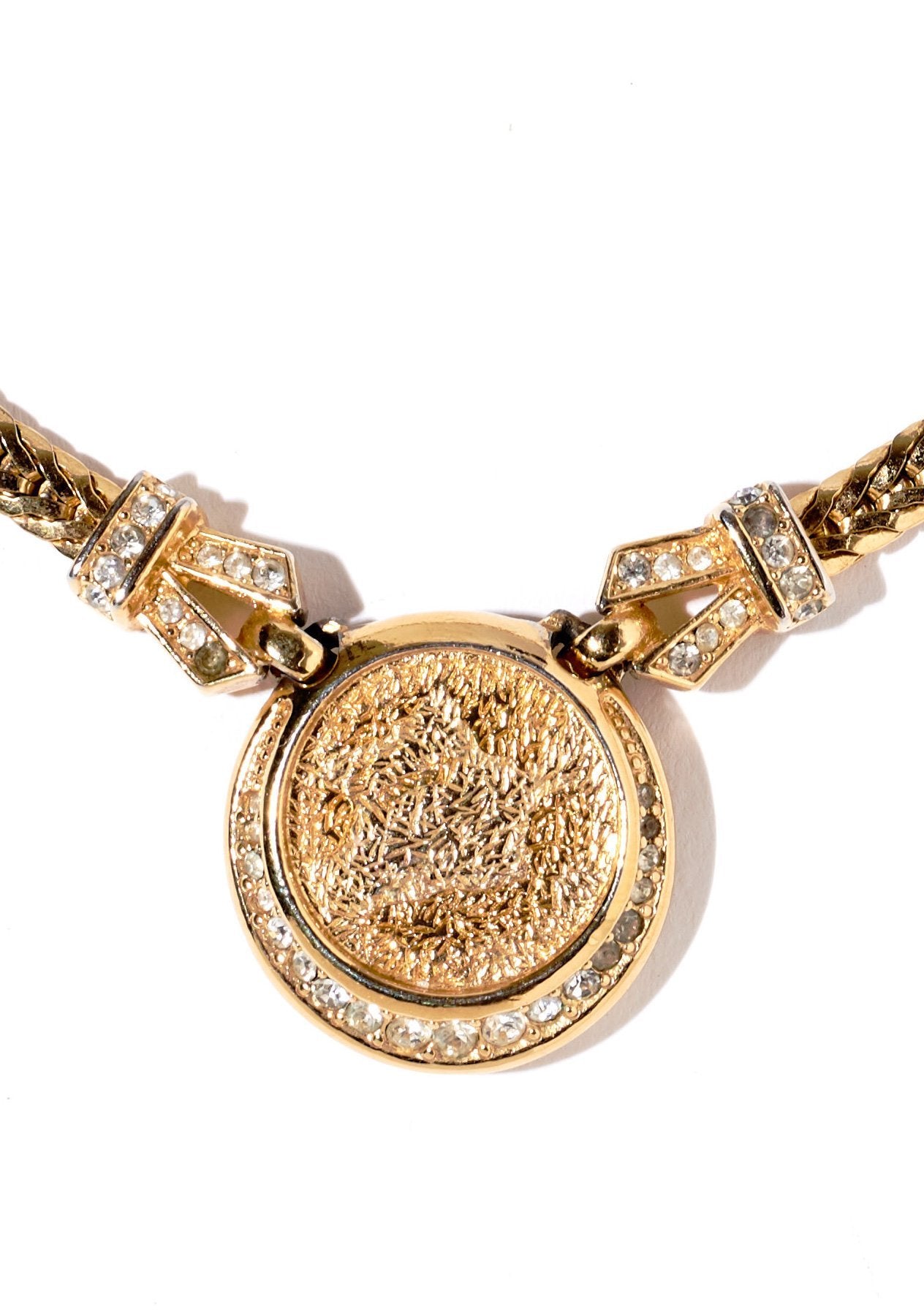 Dior Vintage Gold Plated Necklace - Parallel Luxury