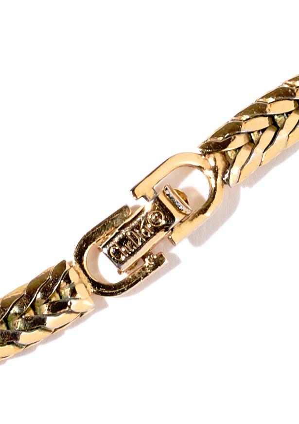 Dior Vintage Gold Plated Necklace - Parallel Luxury
