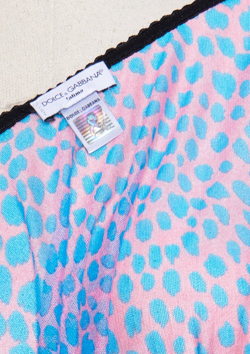 Dolce & Gabbana Vintage Sheer Top - L - Parallel Luxury