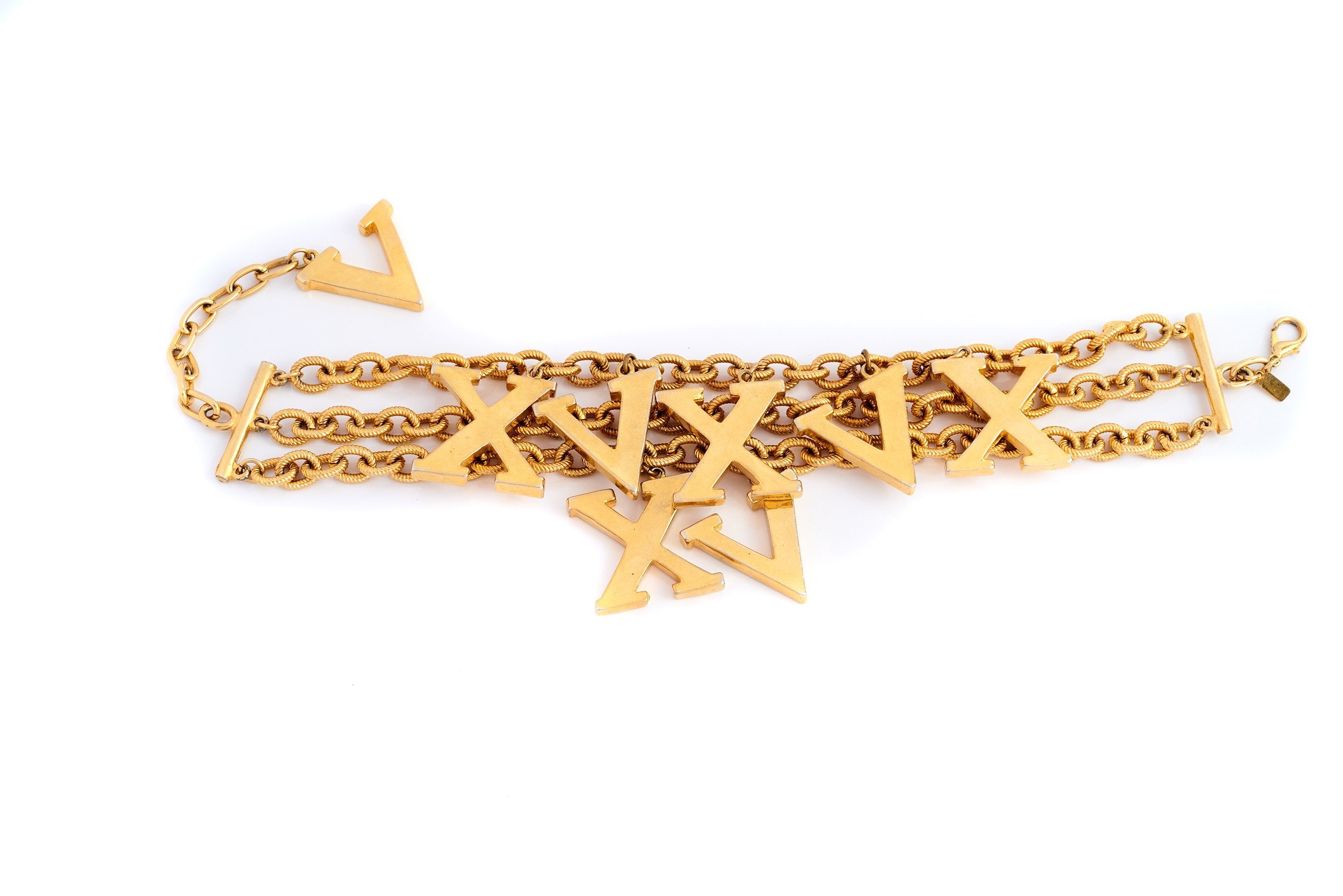 Escada Roman Numeral Necklace - Parallel Luxury