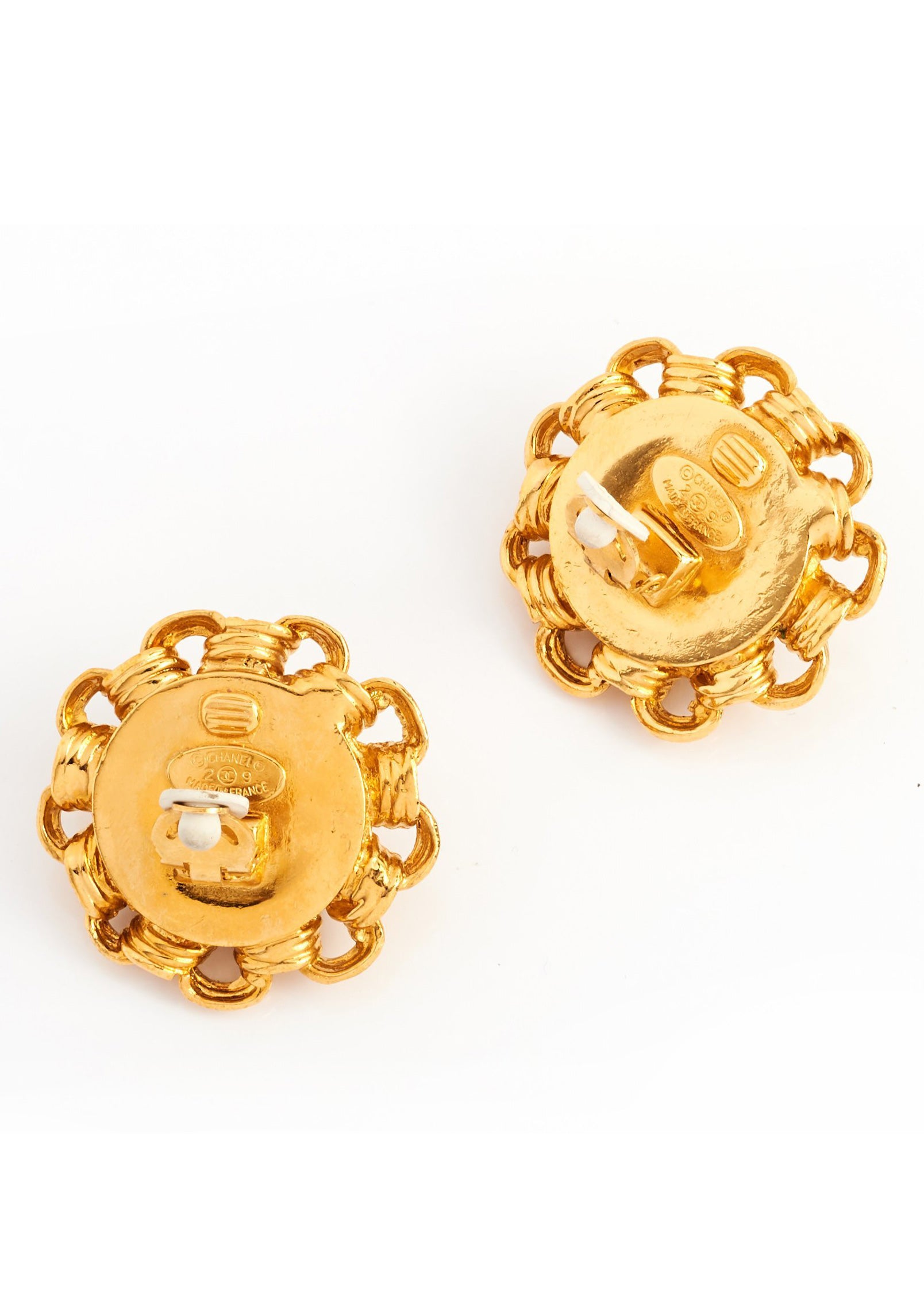 Chanel Vintage Logo Earrings - Parallel Luxury