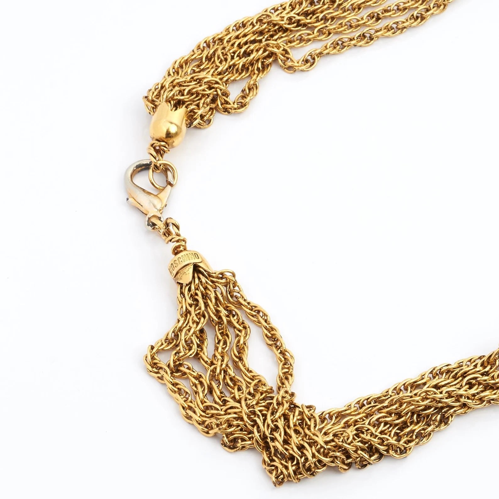 Moschino Tassel Chain Necklace - Parallel Luxury