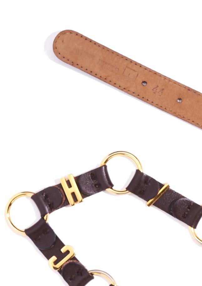 Moschino Vintage Logo Belt - M/8 - Parallel Luxury