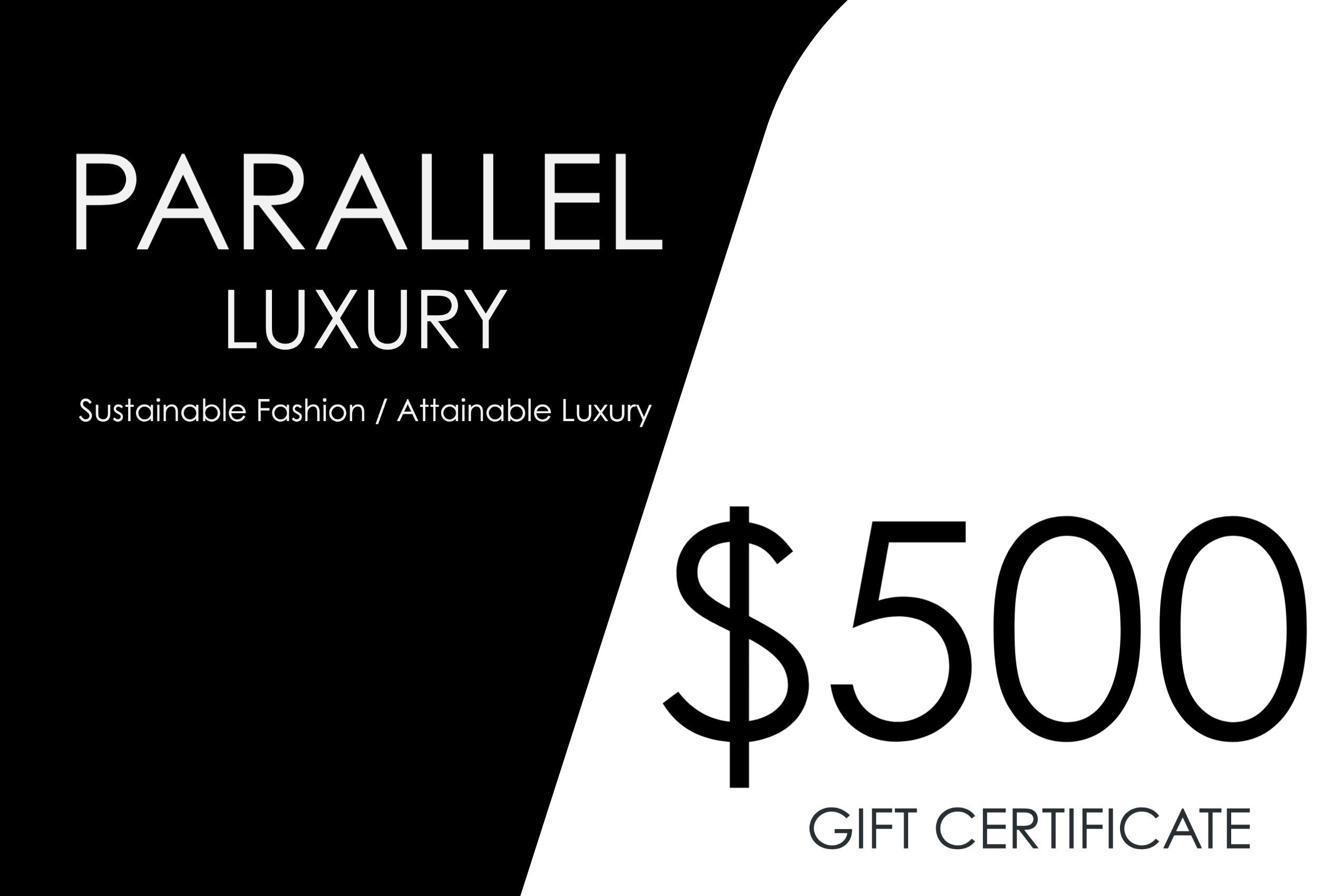Parallel Luxury Gift Card - Parallel Luxury