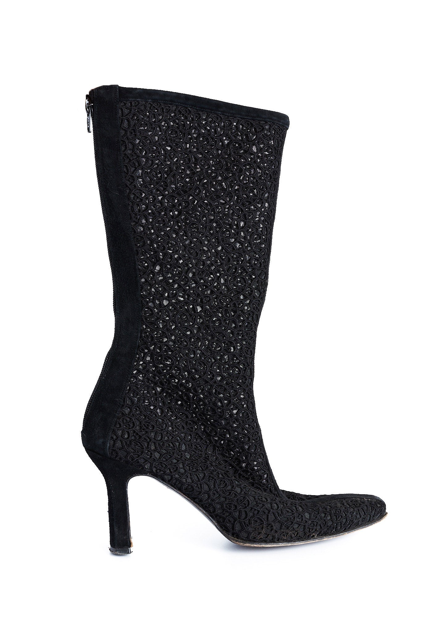 Stuart Weitzman Lace Boots | 8.5 - Parallel Luxury