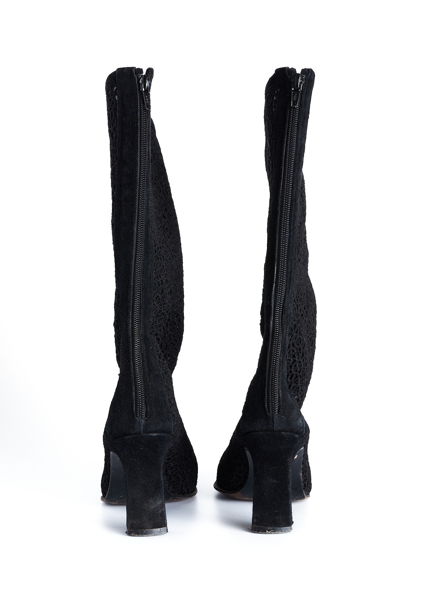 Stuart Weitzman Lace Boots | 8.5 - Parallel Luxury
