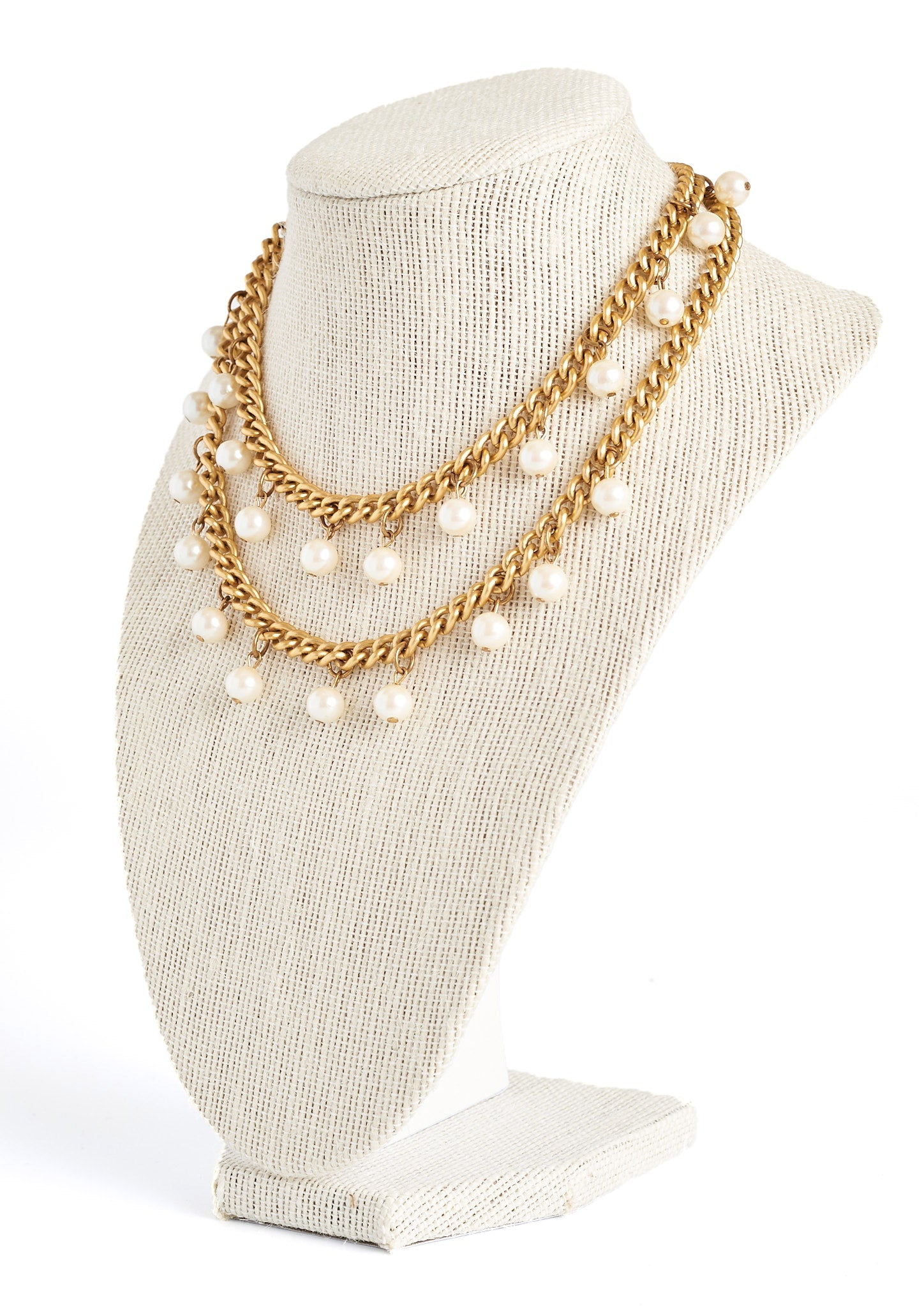 Vintage Faux Pearl Necklace - Parallel Luxury