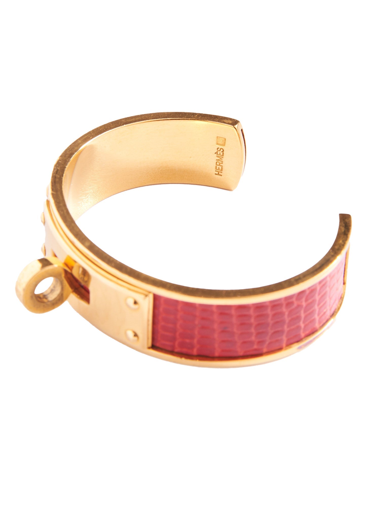 Vintage Hermès Kelly Lizard Cuff - Parallel Luxury