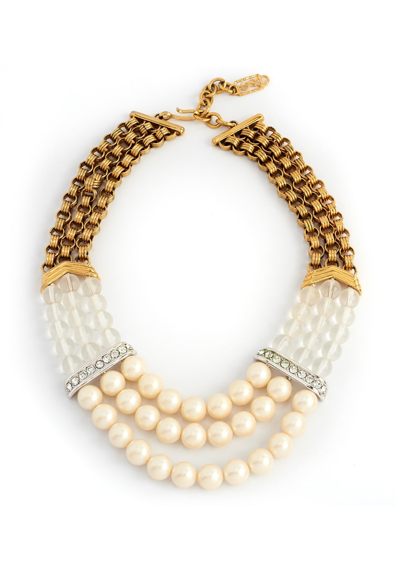 Yves Saint Laurent Layered Necklace - Parallel Luxury