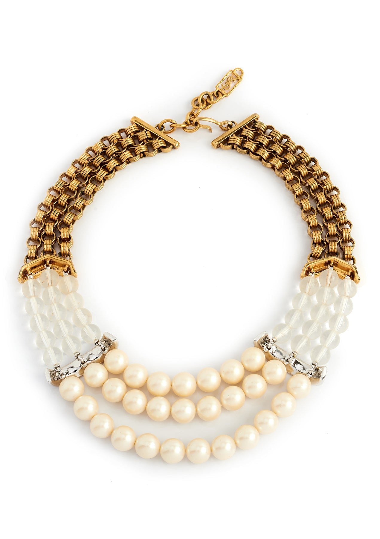 Yves Saint Laurent Layered Necklace - Parallel Luxury