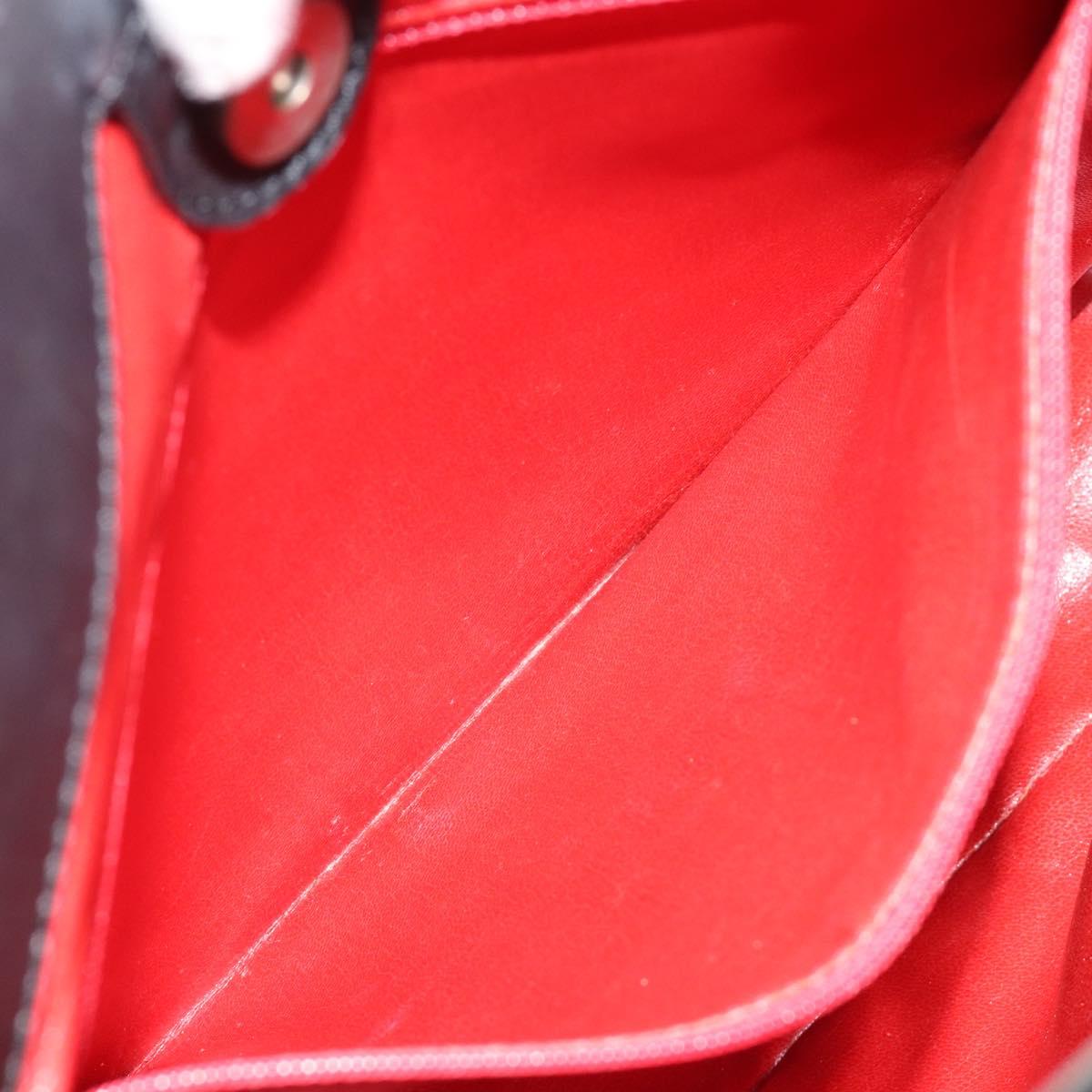 Celine 90s Leather Logo Plate Shoulder Bag