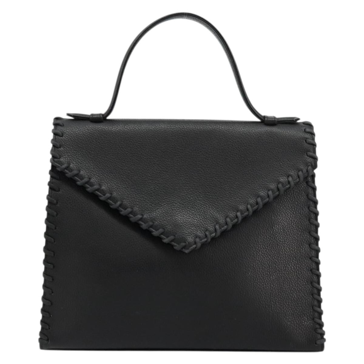 Yves Saint Laurent Whipstitch Top Handle