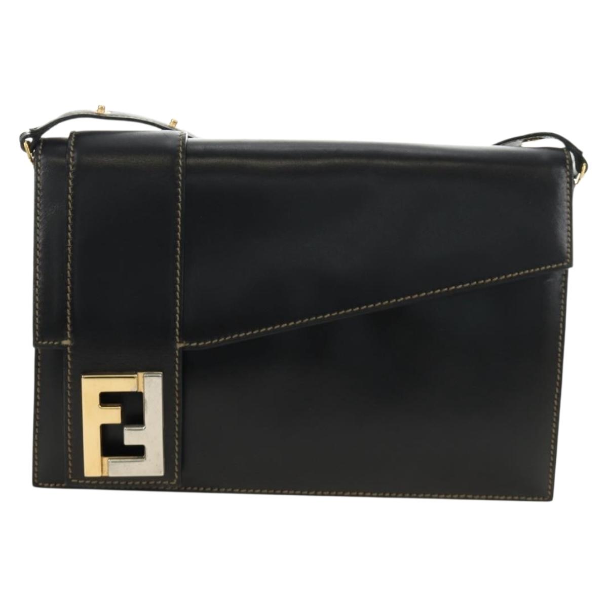 Fendi FF Plaque  Shoulder Bag