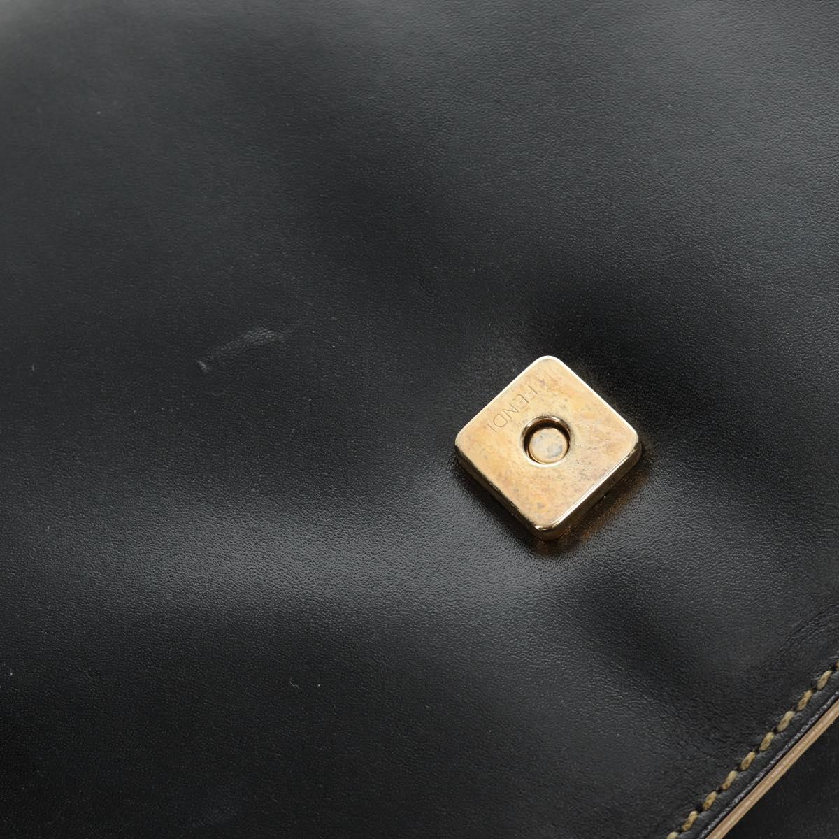 Fendi FF Plaque  Shoulder Bag