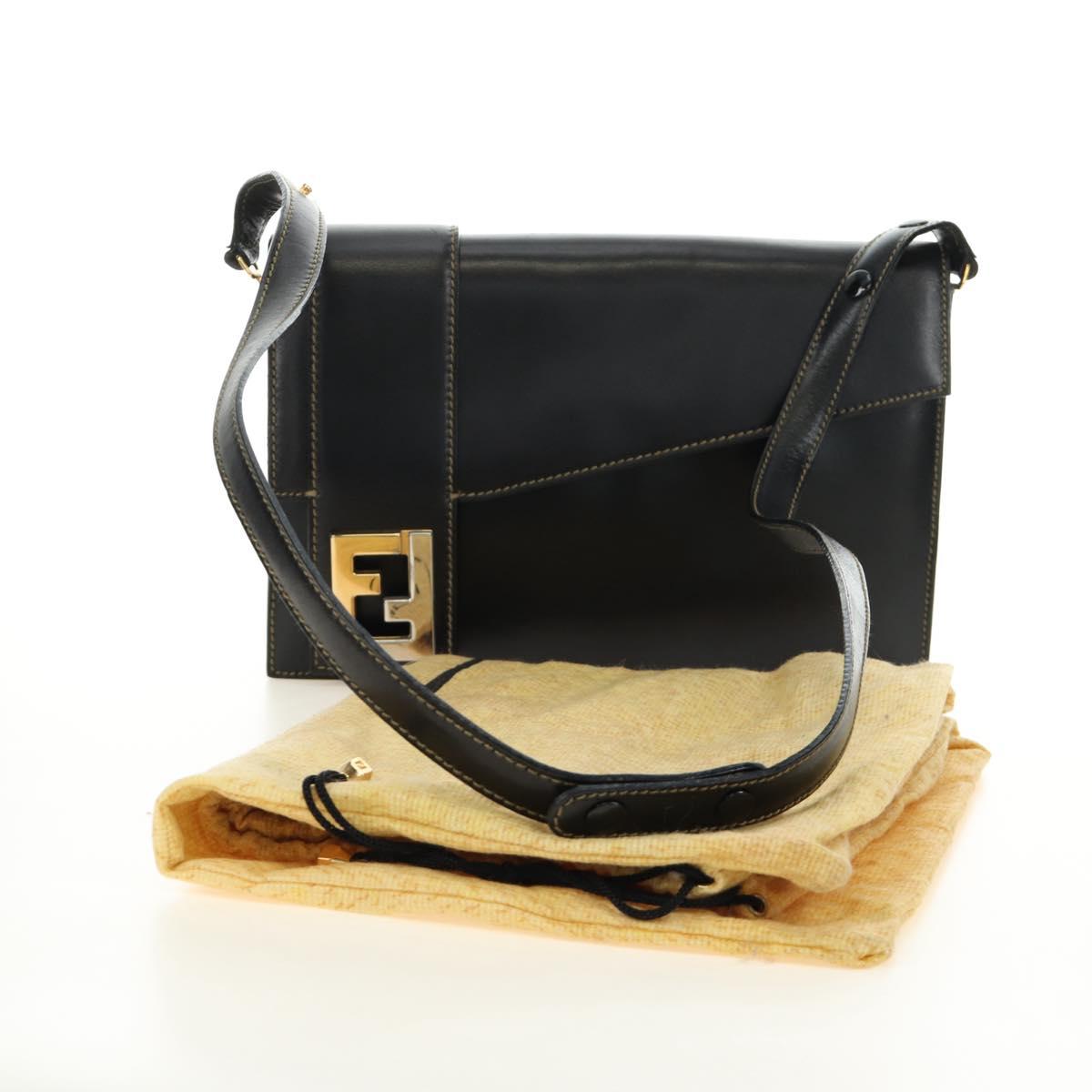 Fendi FF Plaque  Shoulder Bag