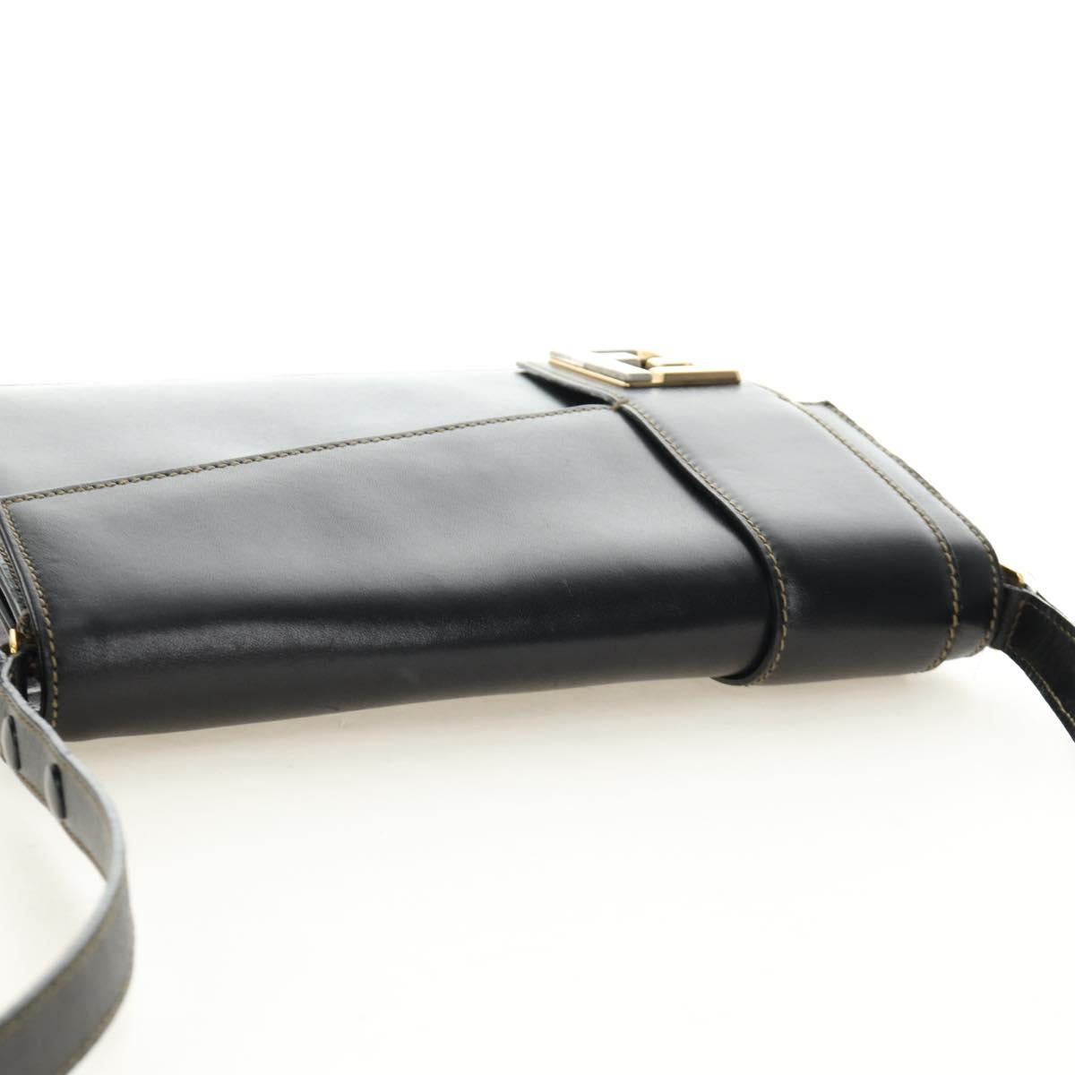 Fendi FF Plaque  Shoulder Bag