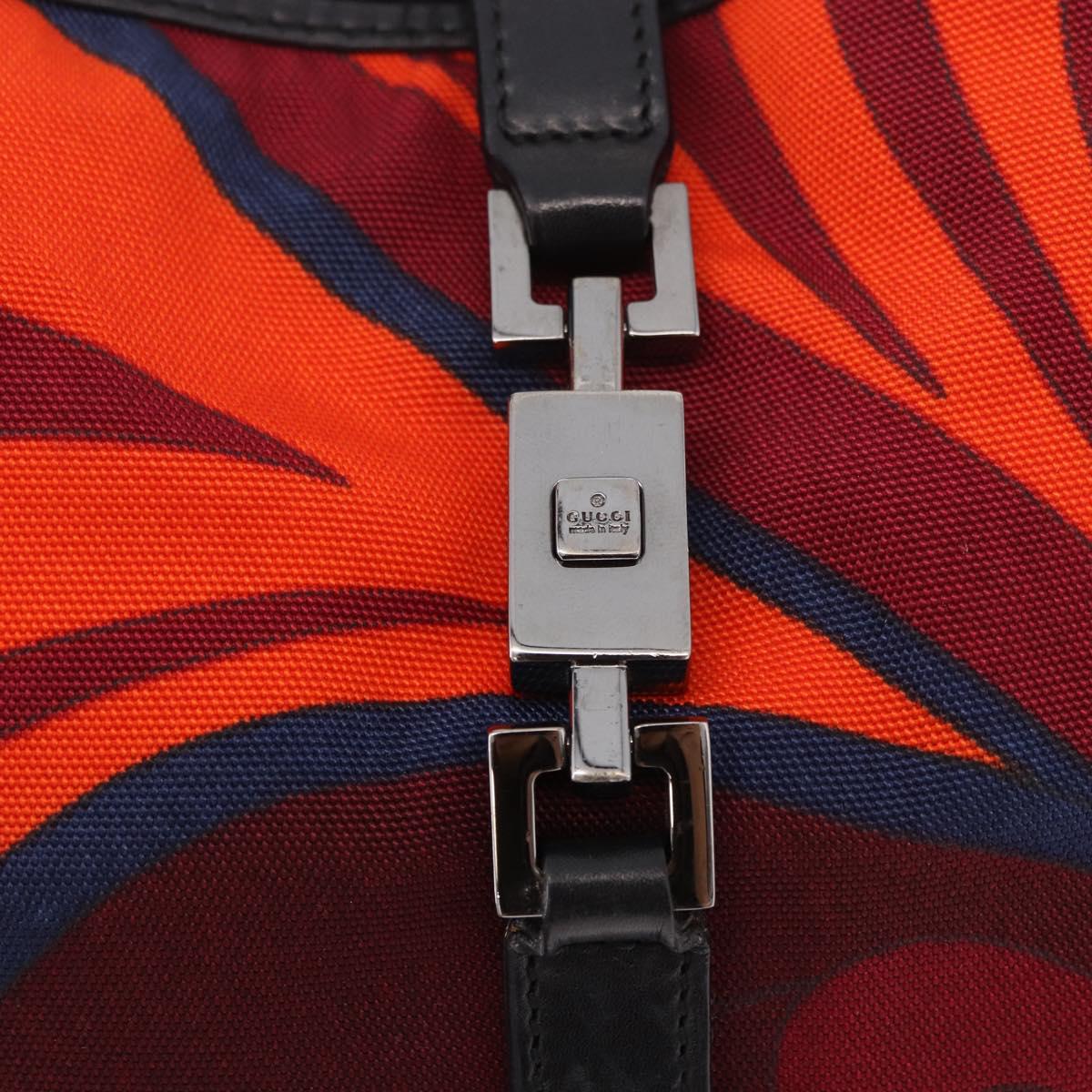 Gucci Jackie Acid Flower Print Shoulder Bag
