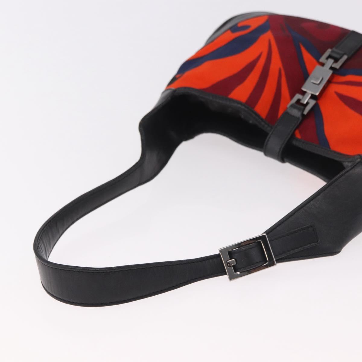 Gucci Jackie Acid Flower Print Shoulder Bag
