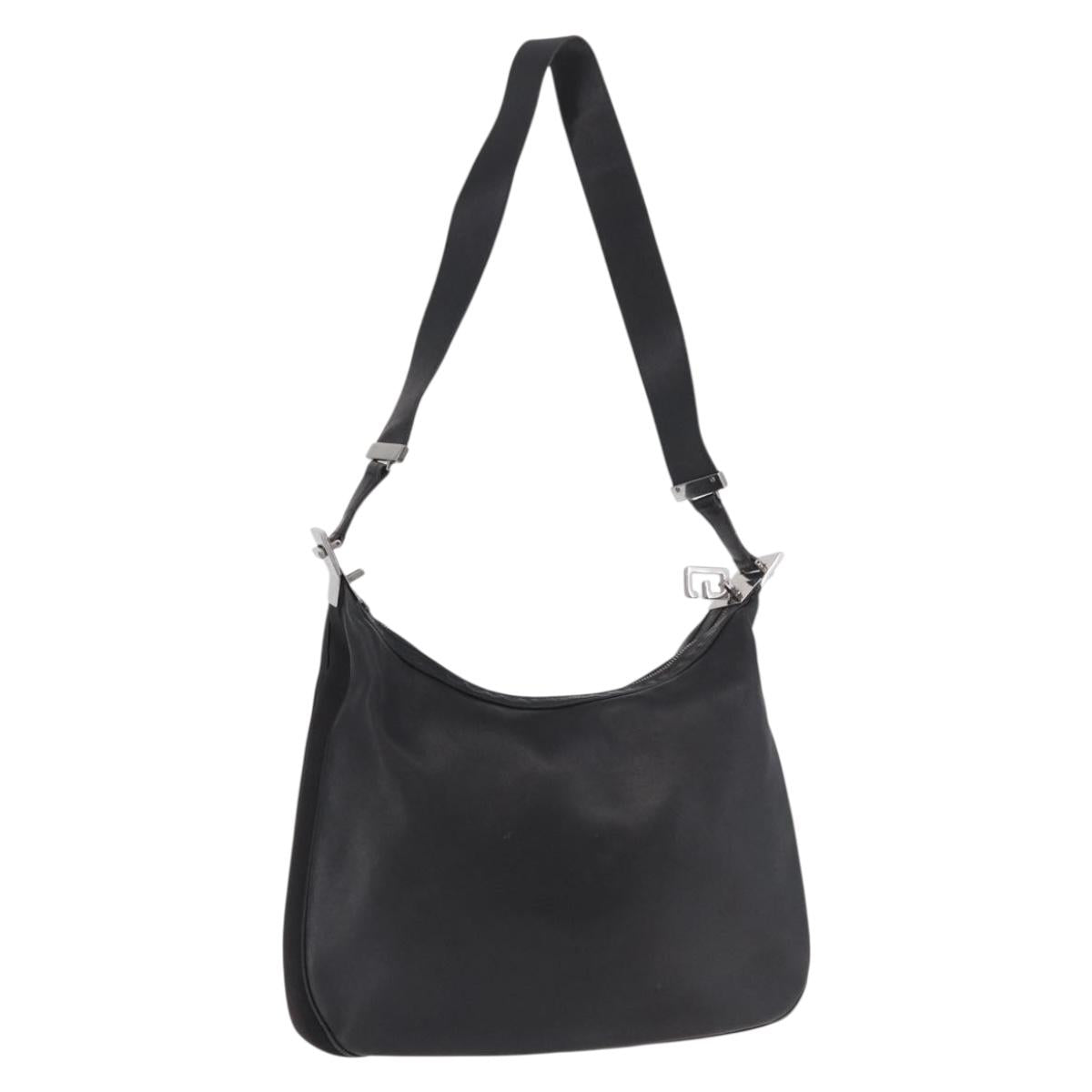 Gucci Attaché Leather Shoulder Bag