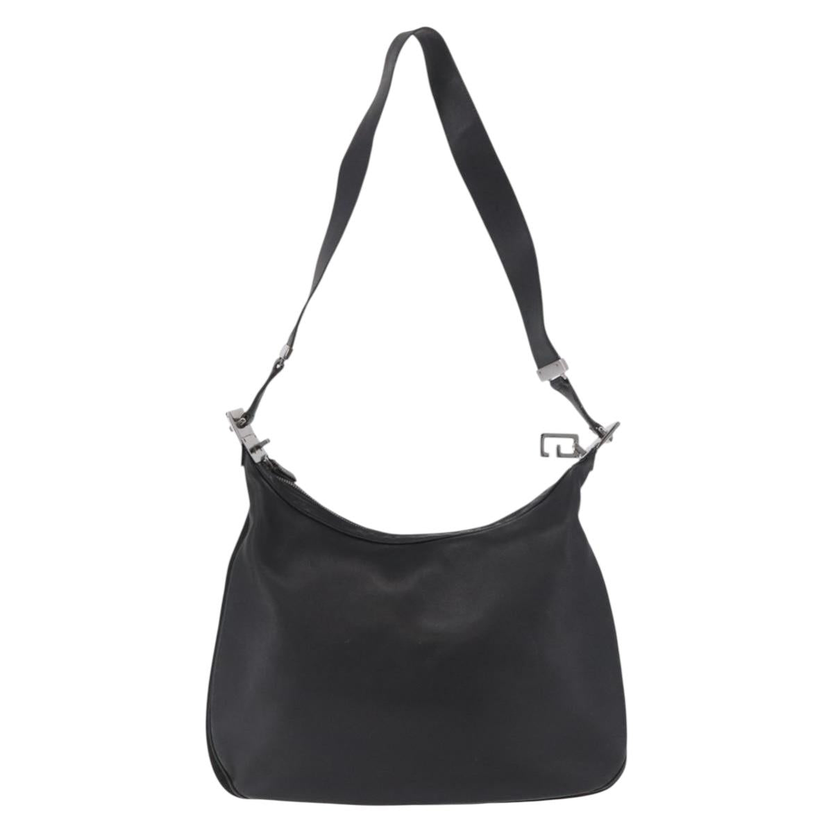 Gucci Attaché Leather Shoulder Bag