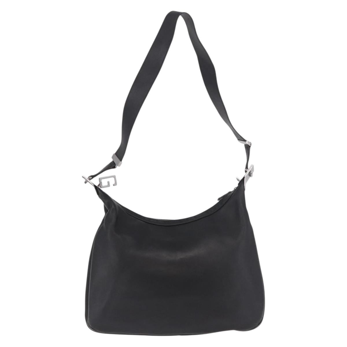 Gucci Attaché Leather Shoulder Bag