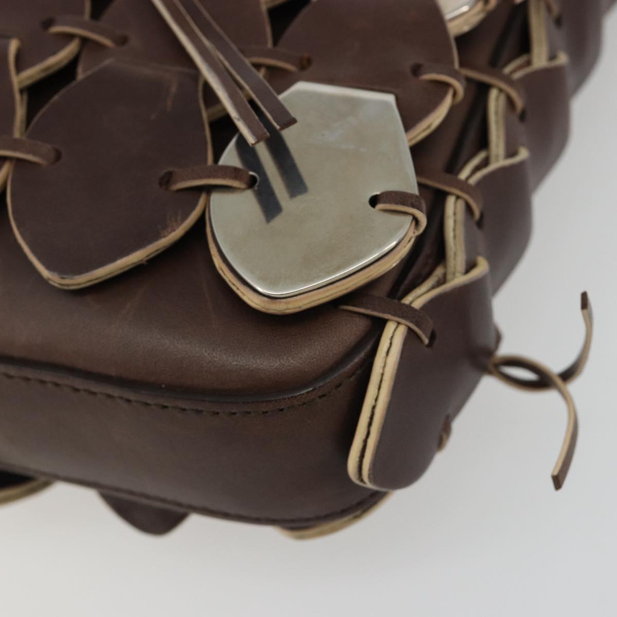 Salvatore Ferragamo Woven Leather Crossbody