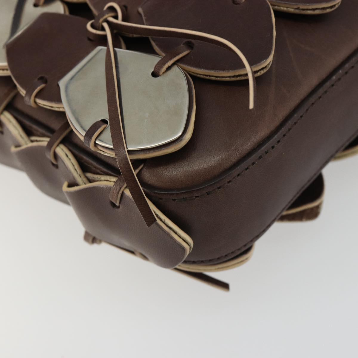 Salvatore Ferragamo Woven Leather Crossbody