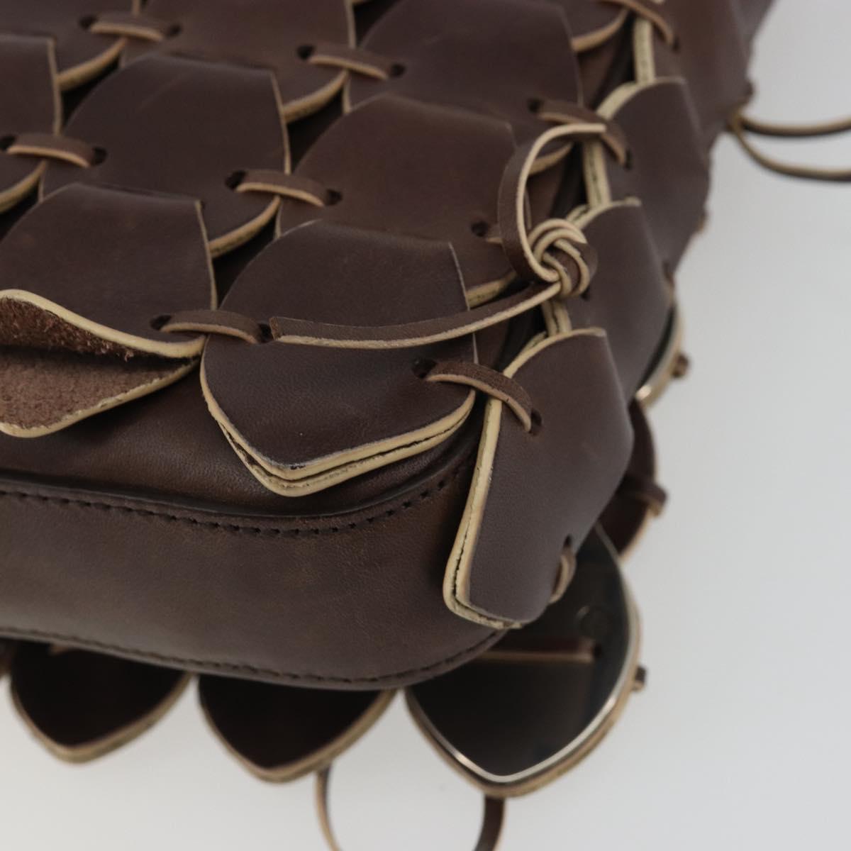 Salvatore Ferragamo Woven Leather Crossbody