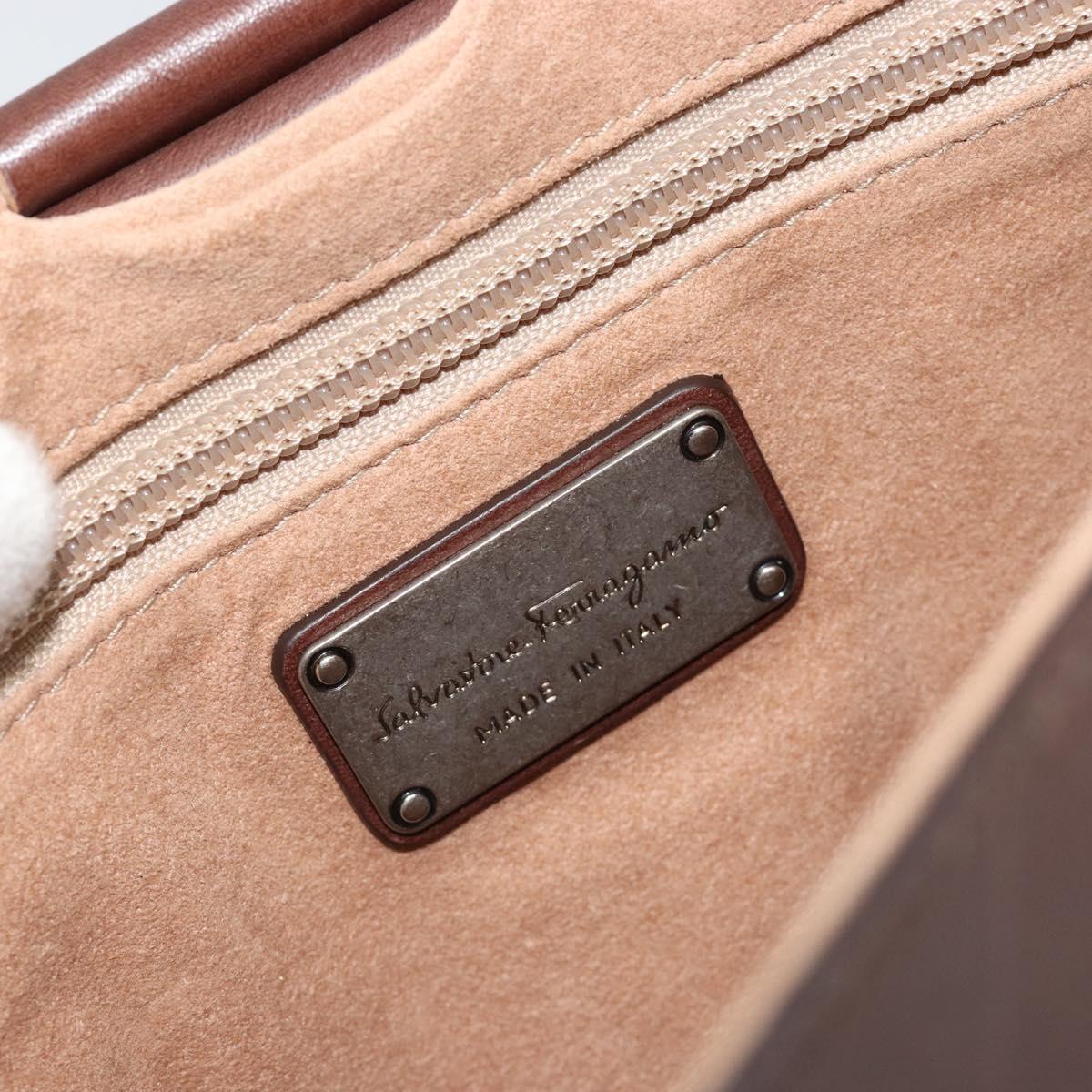 Salvatore Ferragamo Woven Leather Crossbody