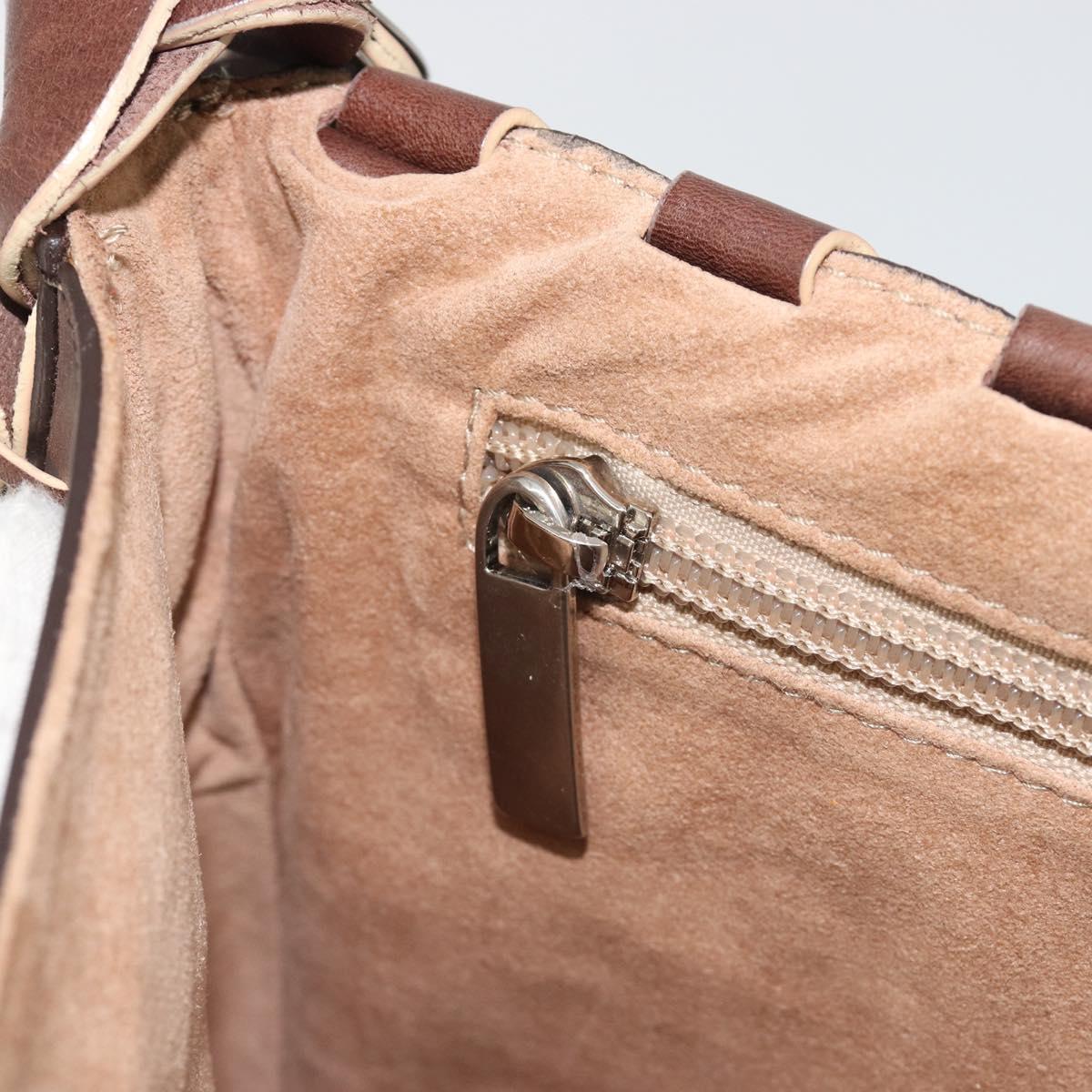 Salvatore Ferragamo Woven Leather Crossbody
