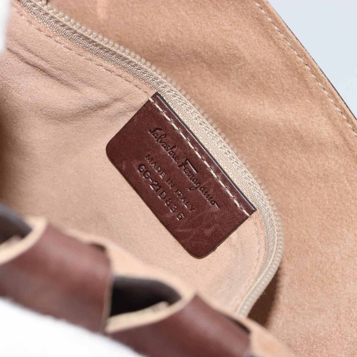 Salvatore Ferragamo Woven Leather Crossbody
