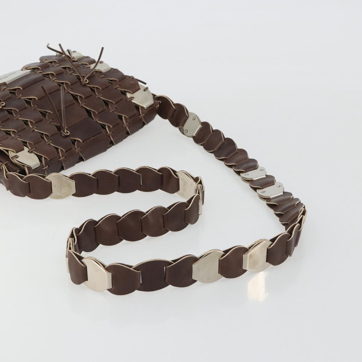 Salvatore Ferragamo Woven Leather Crossbody